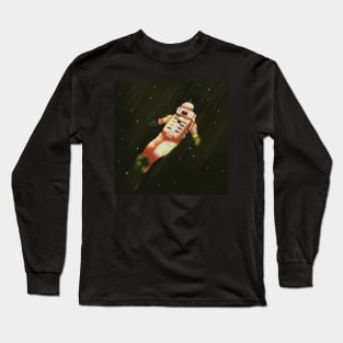 Swimming in outer space Long Sleeve T-Shirt